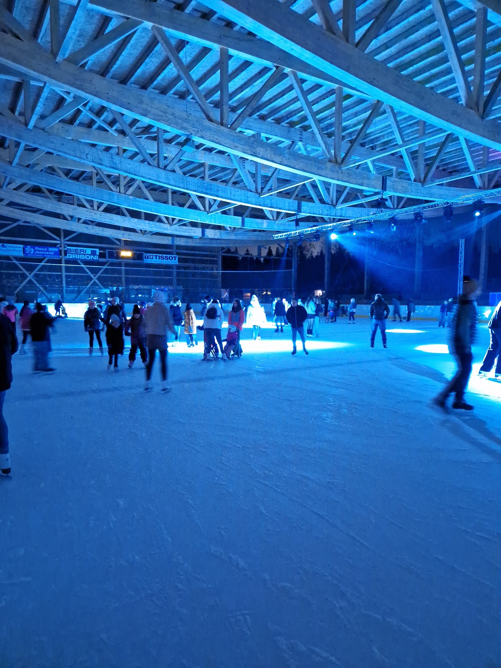 Soirée magique à la patinoire du Locle